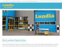 Tablet Screenshot of lundia-specialist.nl